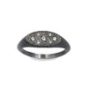 Scattered Diamonds Signet Ring