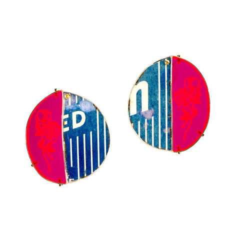 Roses Are Pink Earrings