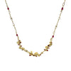 Ruby Flower Necklace