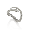 Platinum Serpent Ring