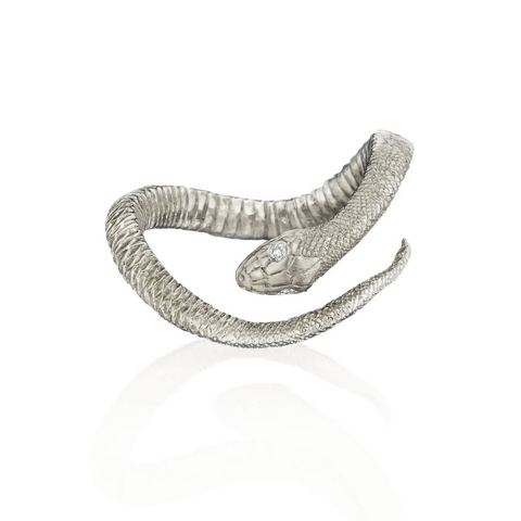 Platinum Serpent Ring