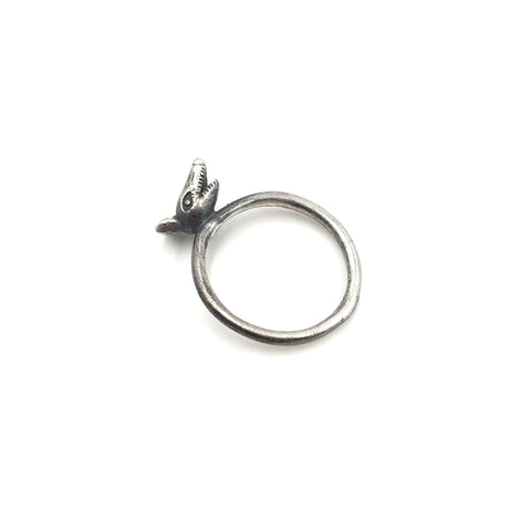 Silver Rat Ring
