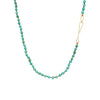 Hand Knotted Turquoise and Gold Necklace