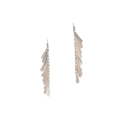 Vertical Plume Earrings
