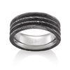 Merapi Damascus Steel Ring, Cosmic Pattern