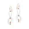 Deco Hook Earrings, Small, Multiple Colors