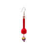 Game Piece Earring, Red