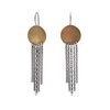 Meteor Fringe Hook Earrings