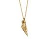 III Shard Gold Pendant Necklace