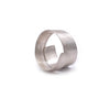 Overlapping Ring, Silver