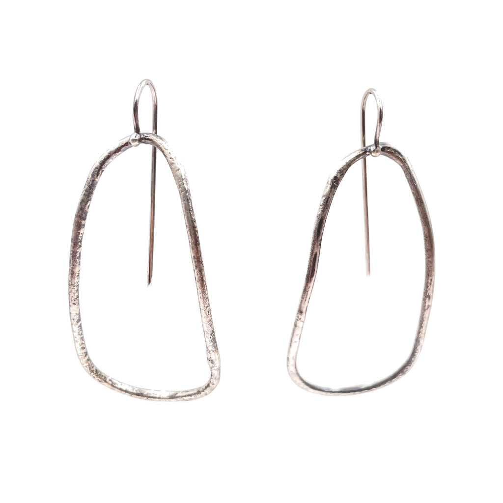 Oval Twig Earrings