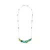 Green Curve Stone Necklace