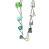 Green Prong Link Necklace