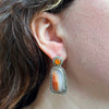 Carnelian & Sardonyx Earrings