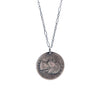 Welcome Tiny Stranger Squirrel Engraved Necklace