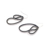 Margaux Earrings, Silver