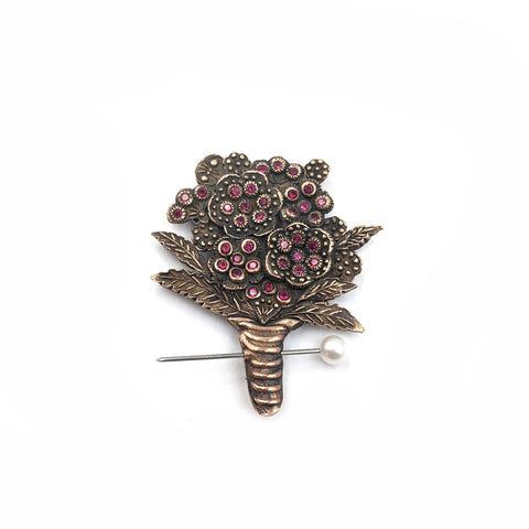 Nosegay Boutonniere Brooch