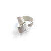 Folded Ring, Cream