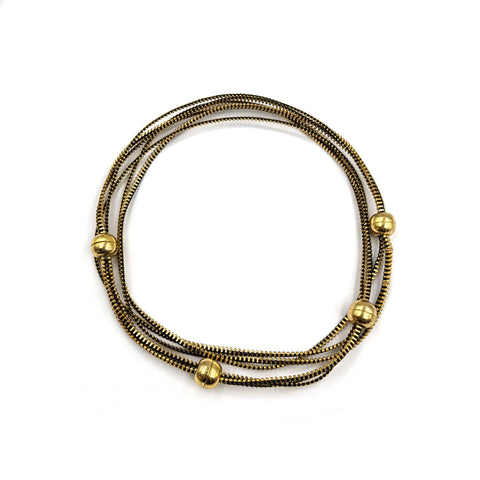 Orbit Full Necklace/Bracelet, Gold