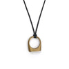 Signet Ring Necklace, Brass