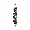 Summer Spirals Bracelet, Black
