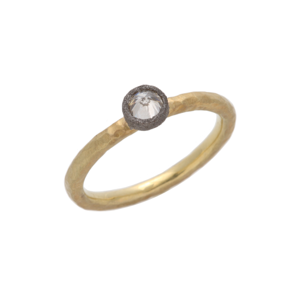 Inverted Diamond Ring – Mora Designer Jewelry