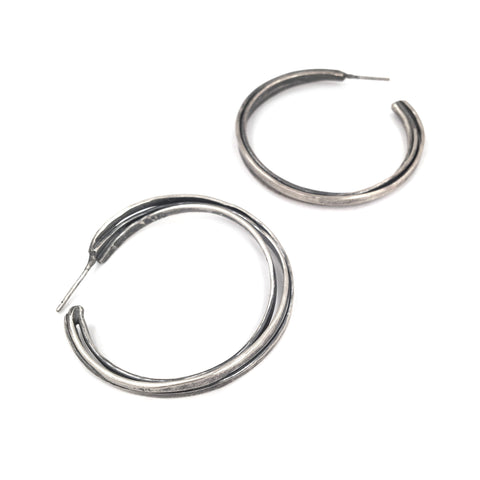 Triple Wire Forged Hoops