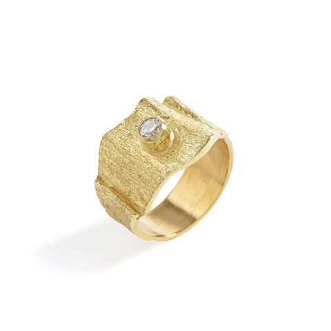 White Diamond Mystic Ring